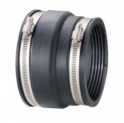 160 -180mm PVC to 180 - 200mm Clay Flexible Adapter